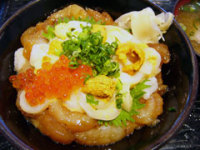 山芳亭（えび白丼）